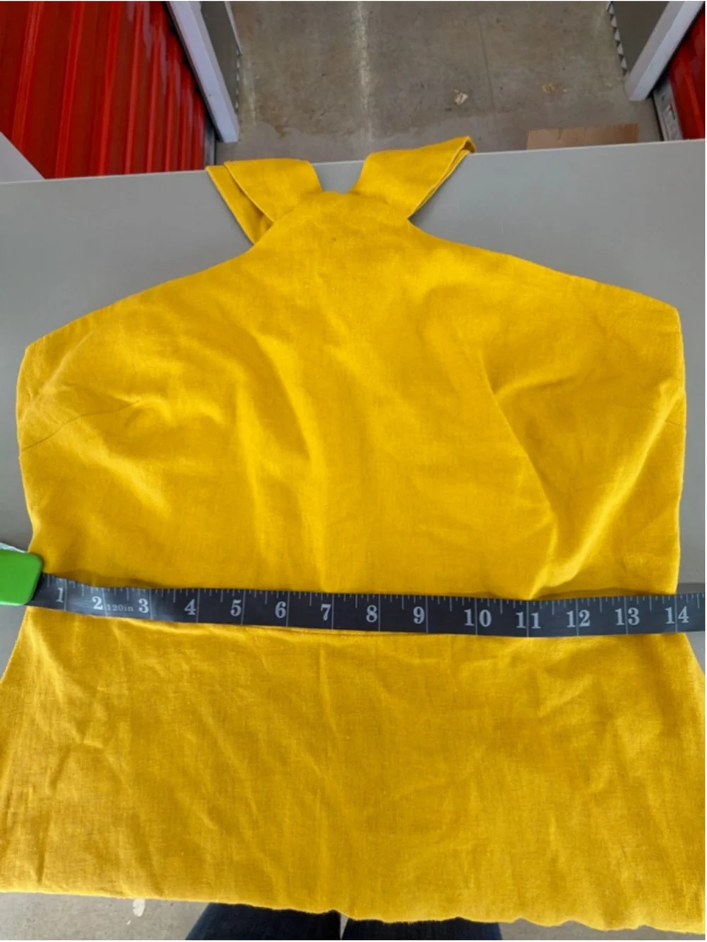Women's Ann Taylor Factory Yellow Halter Mini Dress Size 2